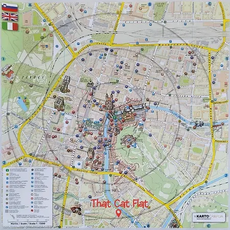 아파트 That Cat Flat - Free Parking, Near Center, Cats! *